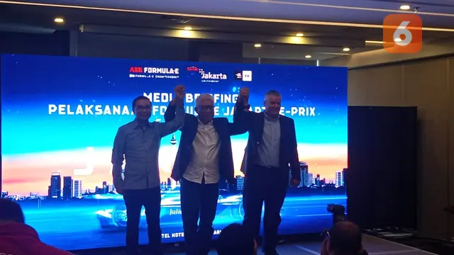 Konferensi Pers Formula E Jakarta
