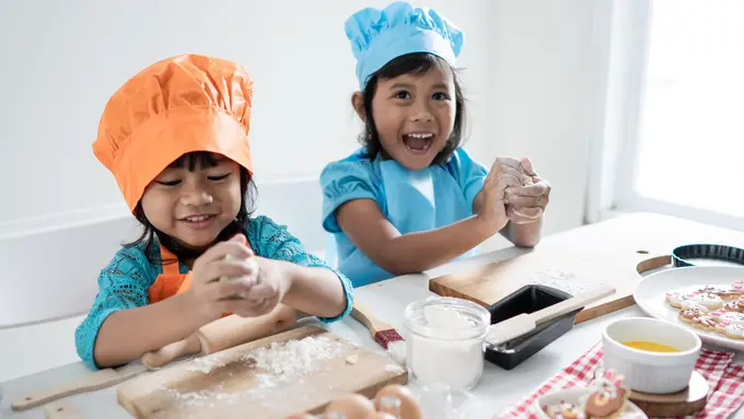 Live cooking bersama anak-anak