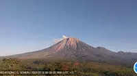 Aktivitas Gunung Semeru didominasi gempa letusan hingga 30 kali pagi ini, Sabtu 13 Juli 2024. (Foto: Istimewa)