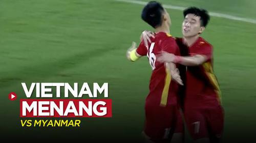 VIDEO SEA Games 2021: Highlights Kemenangan Vietnam atas Myanmar 1-0 di Grup A