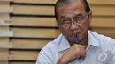 Hari ini, Selasa (16/12/2014), masa jabatan Busyro Muqoddas sebagai pimpinan Komisi Pemberantasan Korupsi (KPK) berakhir. (Liputan6.com/Miftahul Hayat)