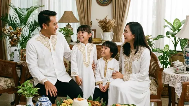 Set Baju Sarimbit Lebaran