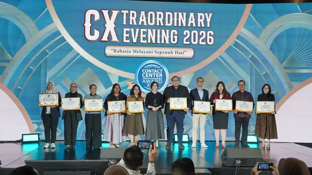 Penghargaan Top CX Brand Award 2026