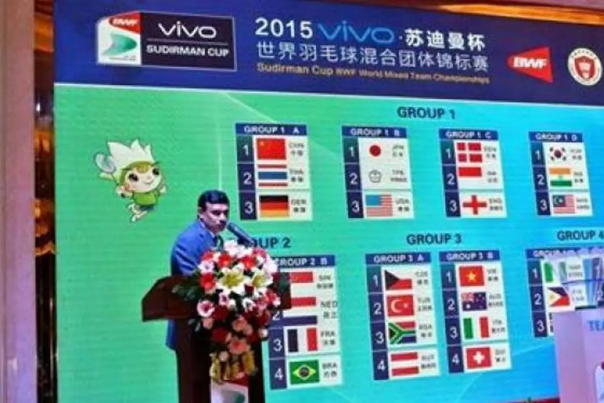 Negara-Negara yang Ramaikan Piala Sudirman (Group 3)