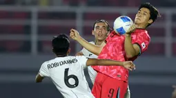 Timnas Indonesia U-23 harus mengakui keunggulan Korea Selatan setelah kalah tipis 0-1. (Bola.com/Abdul Aziz)