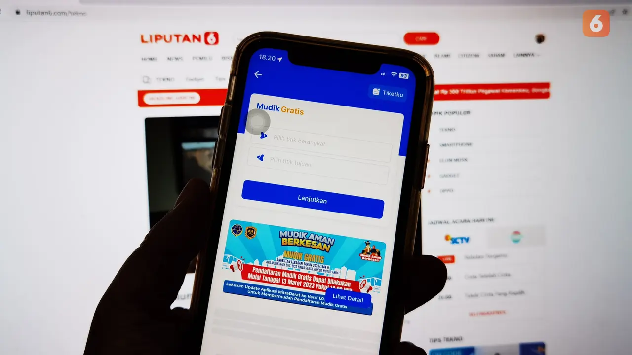 Cara Pesan Tiket Mudik Gratis Kemenhub via Aplikasi MitraDarat