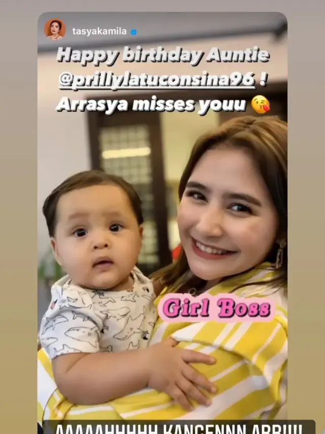 Unggahan Tasya Kamila. (Foto: Instagram @tasyakamila)
