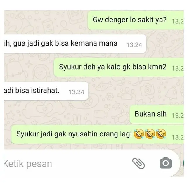 Enggak Ada Kerjaan, 7 Chat Usil dari Teman Ini Bikin Geregetan