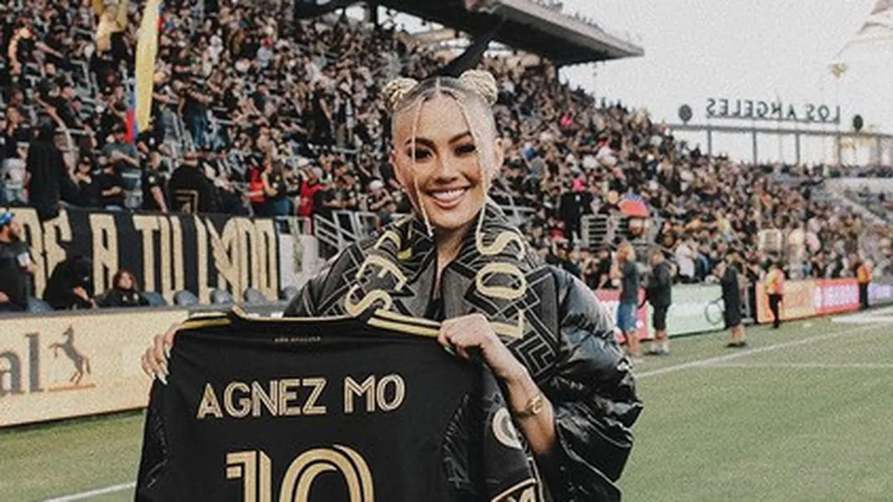 Agnez Mo Jadi Kapten Kehormatan Klub MLS Los Angeles FC