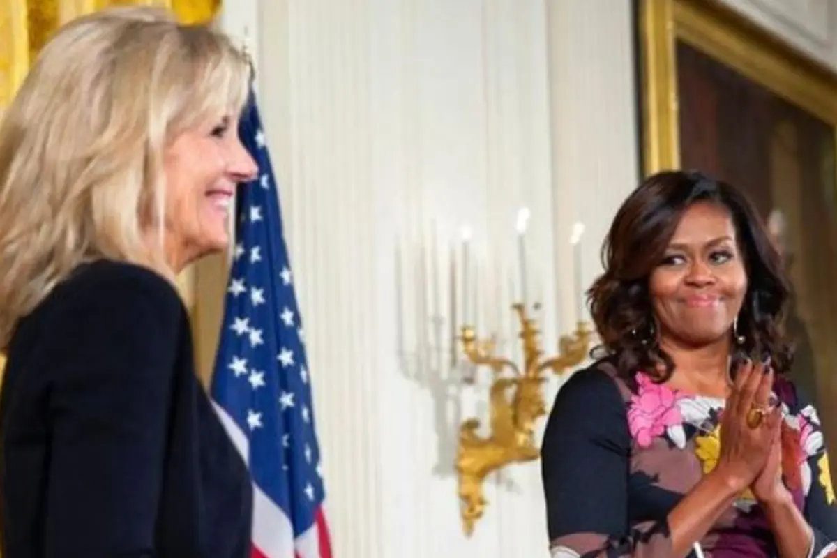 Resmi Huni Gedung Putih, Jill Biden Beri Kado Istimewa untuk Michelle Obama