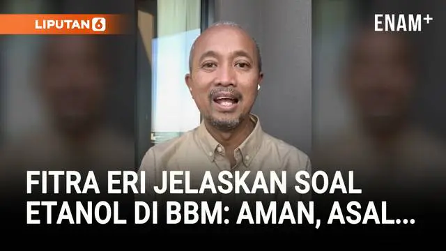 Pembalap mobil sekaligus influencer Fitra Eri menjelaskan soal dampak penambahan etanol ke dalam BBM atau bensin.