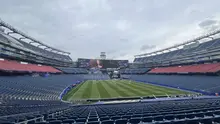 Pemandangan sisi dalam Gillette Stadium, atau yang disebut Boston Stadium saat Piala Dunia 2026 berlangsung. (Bola.com/Hery Kurniawan)