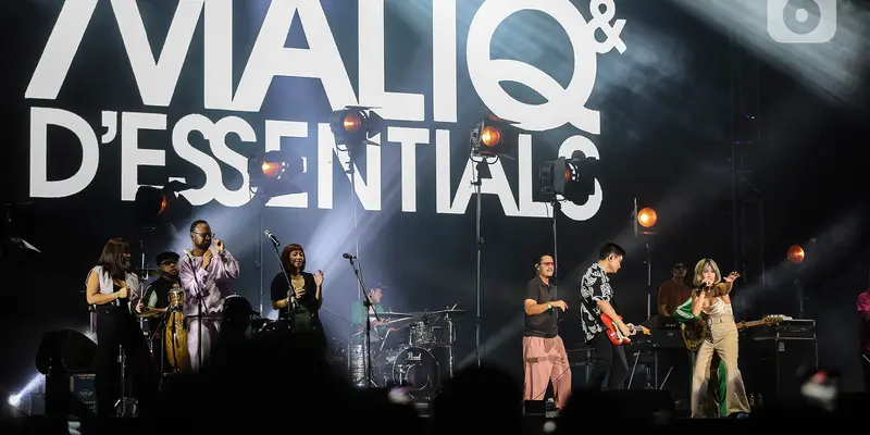 Maliq & D'Essentials Tampil di We The Fest 2023