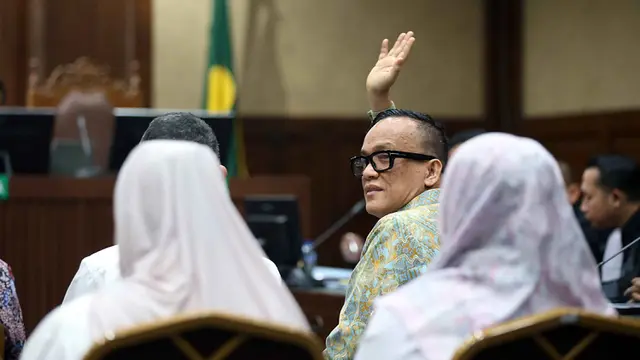 Kasus Dugaan Pemerasan Pengurusan Sertifikat K3, Eks Wamenaker Immanuel Ebenezer Jalani Sidang Dakwaan