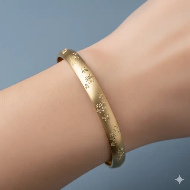 Gelang Emas 22K Cocok untuk Acara Spesial.