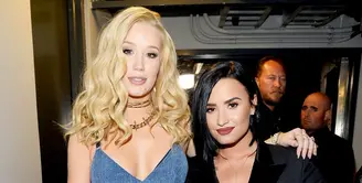 Iggy Azalea mengaku bahwa dirinya mengetahui Demi Lovato kembali minum alkohol sebelum sahabatnya itu mengungkapkan pada dunia. (Frazer Harrison/Getty Images for iHeartRadio/Turner/USWeekly)