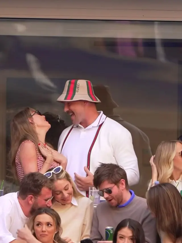 Taylor Swift dan Travis Kelce hadiri acara US Open (Instagram/@usopen)