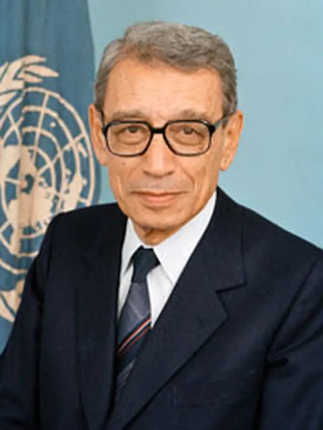 Boutros Boutros-Ghali (sumber: laman resmi PBB)
