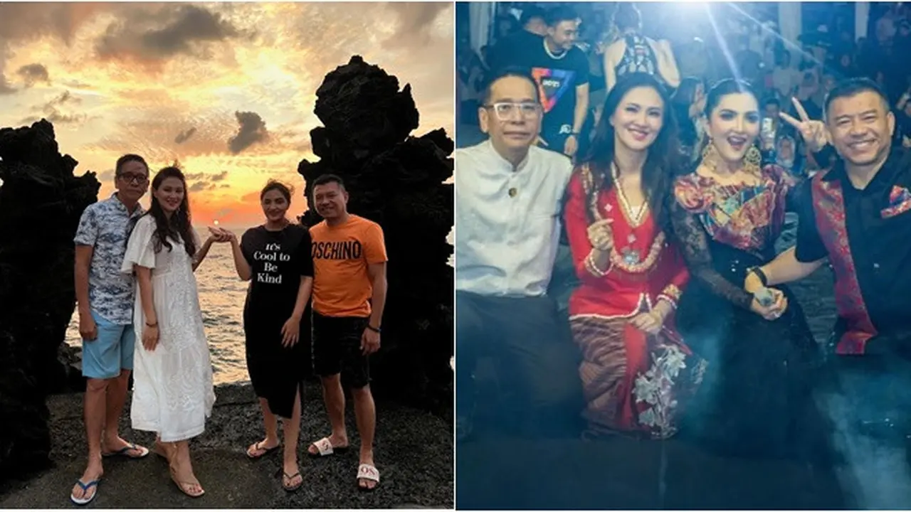 6 Potret Ashanty dan Anang Kenang Kebersamaan Bareng Benny Laos, Cagub Maluku Utara