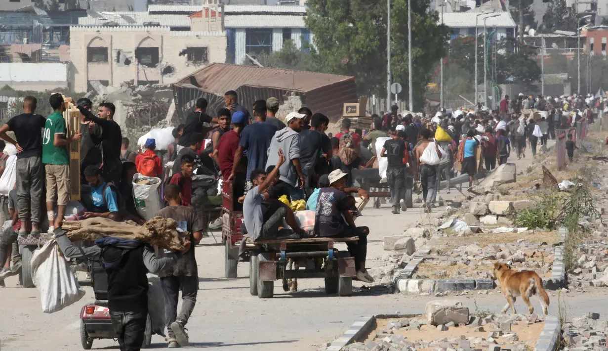Kementerian Kesehatan Palestina di Gaza pada Senin 28 Juli 2025 menyebutkan jumlah korban tewas akibat kelaparan di Gaza sejak Oktober 2023 menjadi 147 orang, termasuk 88 anak-anak. (Eyad BABA/AFP)