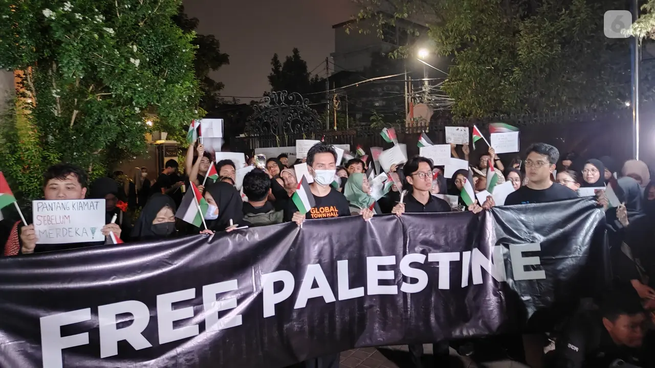 Aksi Solidaritas untuk Warga Palestina