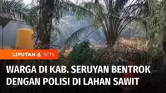 Bentrokan antara warga dan polisi terjadi di area perkebunan sawit Desa Bangkal, Kabupaten Seruyan, Kalimantan Tengah. Konflik ini dipicu warga yang menuntut pembagian kebun plasma sawit yang tak kunjung terealisasi.