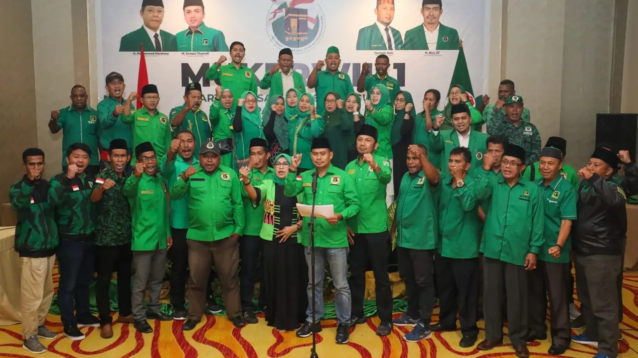 Dewan Pimpinan Wilayah (DPW) Partai Persatuan Pembangunan (PPP) Papua Barat resmi mendeklarasikan Ganjar sebagai capres 2024-2029. (istimewa)
