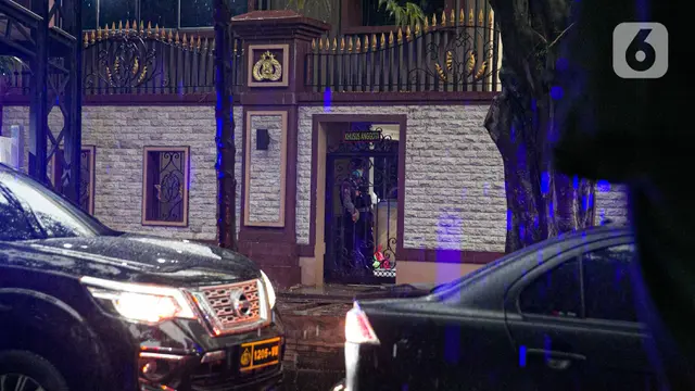 Suasana Mabes Polri Jakarta Usai Baku Tembak