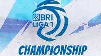 BRI Liga 1 - Ilustrasi Logo Championship Series (Bola.com/Adreanus Titus)