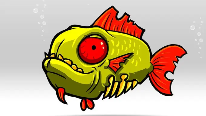 Lagi, Ikan Zombie, Sudah Dikeluarkan Isi Perutnya, Masih Hidup!