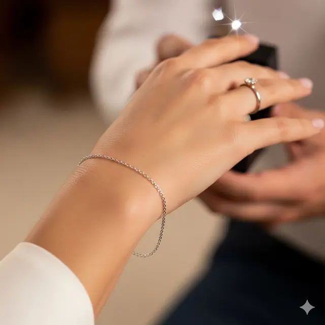 Gelang Rantai Tipis (Delicate Chain)
