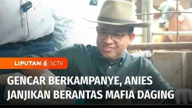 VIDEO: Anies Baswedan Kunjungi Sentra Peternakan Sapi di Lampung, Berjanji Berantas Mafia Daging