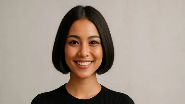 Model Rambut Parisian Bob, Tren Rambut Pendek 2025 untuk Wanita/ Ilustrasi AI