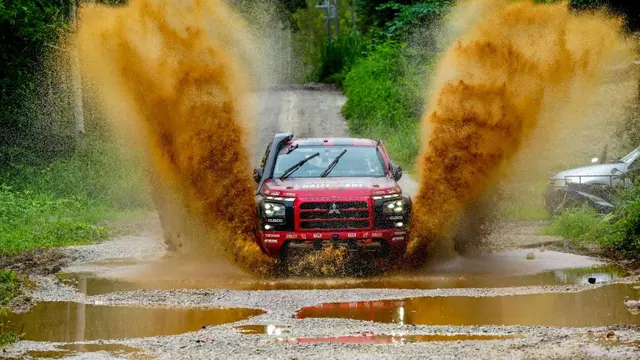 Mitsubishi Ralliart di Asia Cross Country Rally 2025 (Mitsubishi)