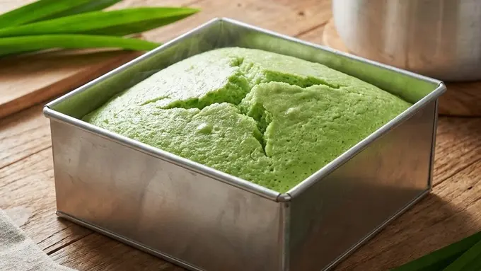 Bolu Kukus Pandan Takaran Sendok Tanpa Telur