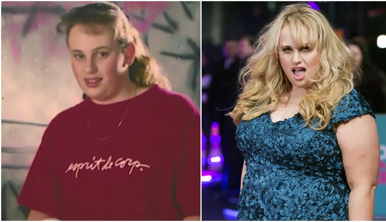 Rebel Wilson. Tak banyak perubahan yang dialami oleh aktris bertubuh besar ini, Rebel Wilson kini tampil modis.  (via twitter/@rebelwilson – Bintang/EPA)