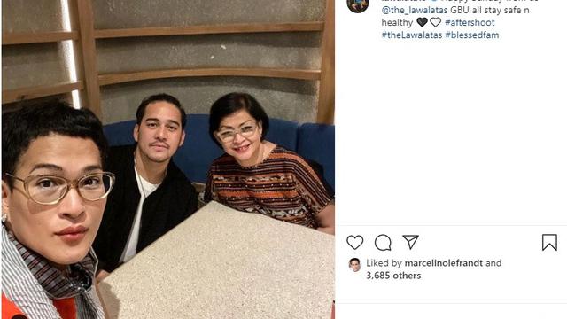 Oscar Lawalata bersama Mario dan Reggy (Foto: Instagram/@lawalata13)