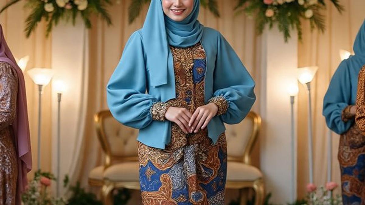 10 Model Gamis Batik Elegan di Tahun 2025, Inspirasi OOTD Simpel Tapi Fashionable