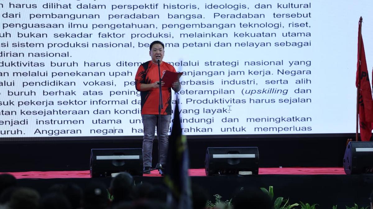 PDIP Sampaikan 8 Poin Manifesto Perjuangan Buruh di Peringatan May Day 2026, Ini Isinya  #News