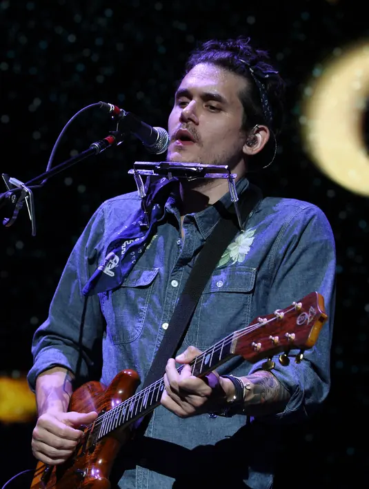 Kegemarannya pada musik membuat pelantun 'Your Body is Wonderland' ini memenangkan tujuh penghargaan Grammy Awards. (Bintang/EPA)