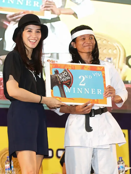 Di kawasan Senayan, Jakarta, beberapa waktu lalu, Marsha menceritakan soal pengalaman pertamanya terlibat dalam film yang memiliki adegan berkelahi. Mendukung perannya, Marsha tentu berlatih sebelumnya. (Bambang E.Ros/Bintang.com)