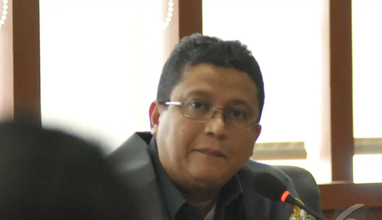 Ketua Bawaslu RI, Muhammad sangat menyesalkan ada anak buahnya yang bertindak tidak etis dilakukan oleh pejabat publik, Jakarta, Senin (2/9/2014) (Liputan6.com/Panji Diksana)