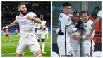 Dua tim unggulan, Real Madrid dan Inter Milan sama-sama memetik kemenangan dalam laga matchday ke-4 Grup D Liga Champions 2021/2022. Real Madrid kini menempati posisi pertama dan diikuti Inter Milan di posisi kedua. (Kolase AFP dan AP)