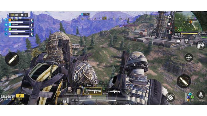 Main Call of Duty: Mobile di Realme X50 Pro. (Liputan6.com/ Yuslianson)