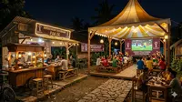 6 Inspirasi Desain Angkringan di Desa dengan Tempat Nobar Piala Dunia, Modern dan Estetik