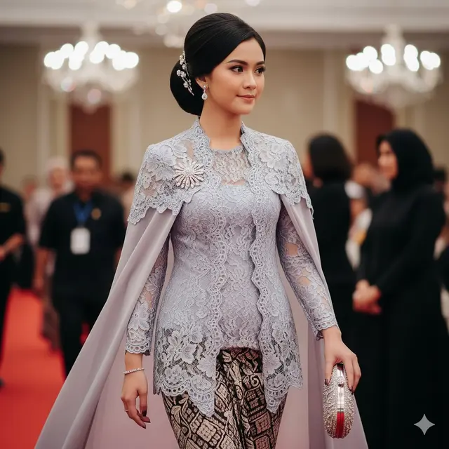 Kebaya Encim Bergaya Cape