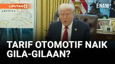 Presiden AS Donald Trump resmi mengumumkan tarif impor otomotif sebesar 25%, yang mulai berlaku 2 April 2025. Langkah ini bertujuan untuk mendorong produksi mobil di AS dan meningkatkan pendapatan negara.