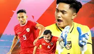 Timnas Indonesia - Trivia pemain liga lokal memesona di dua laga Piala Asia U-23 (Bola.com/Adreanus Titus)