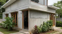 9 Desain Rumah Semen Ekspos Sederhana yang Cocok untuk Iklim Tropis, Hunian Adem dan Estetik
