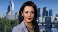 Reporter media televisi Telemundo, Iris Delgado menjadi korban kekerasan (Telemundo)
